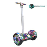 10.5 inch wheels Hoverboard Self Balancing Scooter Electric Scooter skateboard with blutooth  A8 big wheel handle hoaveboard