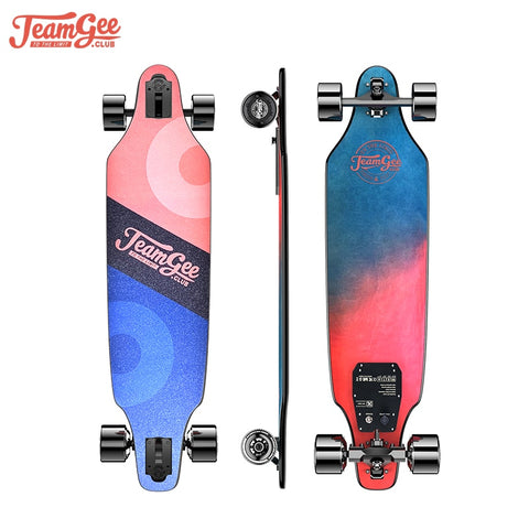 TeamGee H9 Superthin Electric Scooter 36V Electric Four-wheeled Scooter IP54 Longboard Electric Skateboard Speed up to 45 km/h