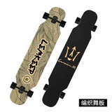 107CM Skate Longboard Dancing Skateboard Deck 70*42mm Wheels ABEC-11 Bearings Highway Slide Freestyle Long Board Skate