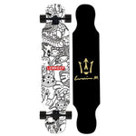 107CM Skate Longboard Dancing Skateboard Deck 70*42mm Wheels ABEC-11 Bearings Highway Slide Freestyle Long Board Skate