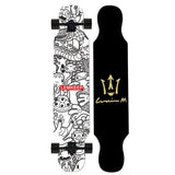 107CM Skate Longboard Dancing Skateboard Deck 70*42mm Wheels ABEC-11 Bearings Highway Slide Freestyle Long Board Skate