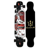 107CM Skate Longboard Dancing Skateboard Deck 70*42mm Wheels ABEC-11 Bearings Highway Slide Freestyle Long Board Skate