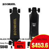 2019 Koowheel Onyx 4 wheels Electric e Skateboard 5500mAh Battery Electric Longboard Dual Motor Skateboard 42km/h