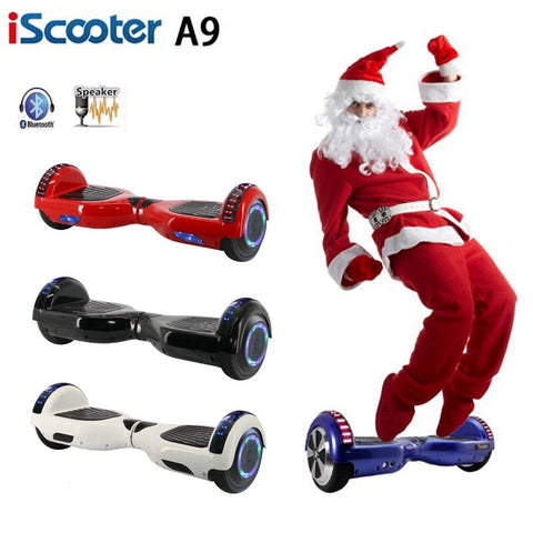 6.5 inch Electric Scooter Hoverboard Samsung Battery Bluetooth Electric Skateboard With LED Smart Hover Board A9