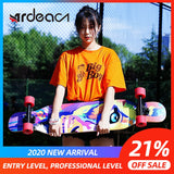 ARDEA long board four-wheel Russia maple MS406 46.5inch Beginnner higeway slide freestyle skateboard Aluminum alloy truck