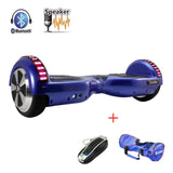 UL2722 hoverboard 6.5 inch bluetooth Chrome color Electric Skateboard steering-wheel Smart 2 wheel self Balance Standing scooter